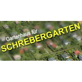 Gartenhaus für Schrebergarten