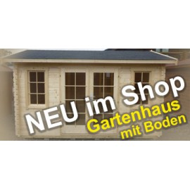 Gartenhaus mit Boden - Neu im Shop