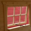Gartenhaus BRUNO - 3,00 x 2,60m plus 1,20x2,60m Schleppdach und