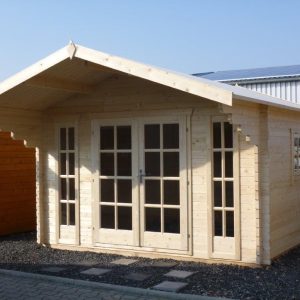 Gartenhaus VIKTORIA - 3,8 x 3,8m mit Boden 