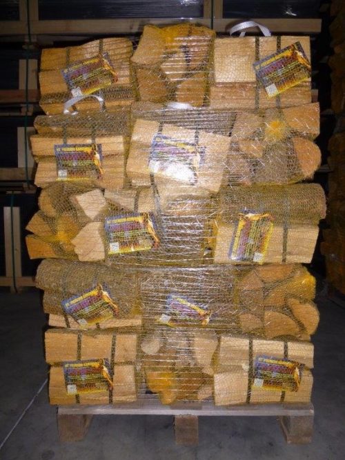 70 x HT* Premium Netz Sack ca. 7,5kg Kaminholz, Brennholz, HT-trocken