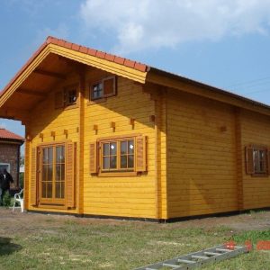 Wochenendhaus, Ferienhaus, Blockhaus ca. 38,0+38,0m² mit 6 Räumen in Erd- und Dachgeschoss TORNIO