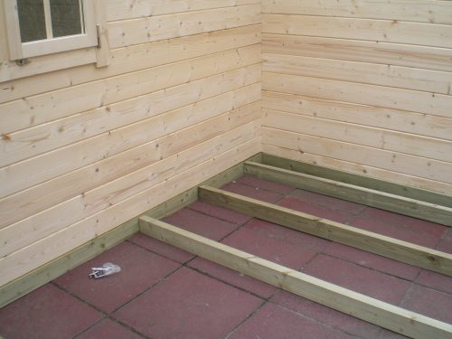 Gartenhaus CAPRI - 4,18 x 4,18m mit Boden