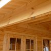 Gartenhaus HUGO 54 - 5,0 x 4,0m + 3m Terrasse und Fußboden-Paket