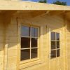 Gartenhaus LINGEN 5,00x3,80m mit 2 Räumen, Fußboden, Isolierverglasung