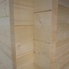 Gartenhaus LINGEN 5,00x3,80m mit 2 Räumen, Fußboden, Isolierverglasung