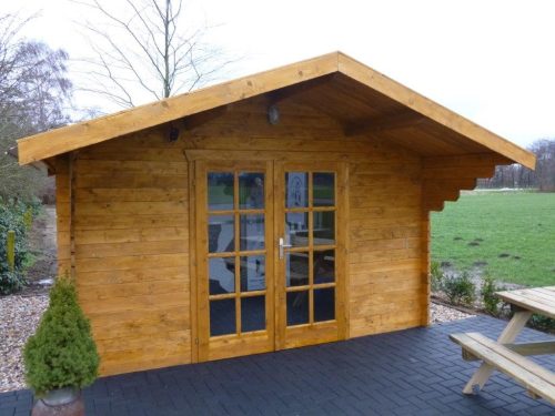 Gartenhaus RUBI - 3,8 x 3,0m mit Fußboden