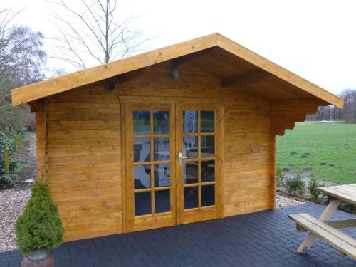 Gartenhaus RUBI - 3,8 x 3,0m mit Fußboden