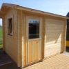 Garten- Saunahaus RHEINE 3,30 x 2,50m mit 2 Räumen