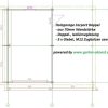 Holzgarage mit Carport 6,81 x 5,90m aus 70mm Wandbohlen GRAFSCHAFTER