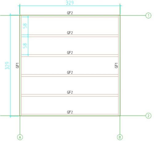 44mm Wandstärke Gartenhaus VIOLA 3,5 x 3,5m