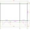 44mm Wandstärke Gartenhaus FLENSBURG 5,0 x 3,2m