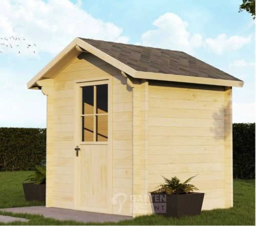 44mm Gartenhaus WILSUM 2,2 x 2,0m mit Boden und Isolierverglasung