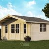 44mm Gartenhaus DIVA 5,00 x 4,50m
