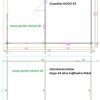 Gartenhaus HUGO 54 - 5,0 x 4,0m + 3m-Veranda