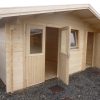 44mm Wandstärke Gartenhaus FLENSBURG 5,0 x 3,2m
