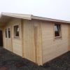 44mm Wandstärke Gartenhaus FLENSBURG 5,0 x 3,2m