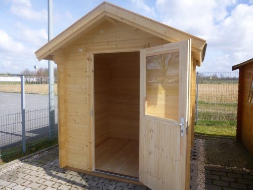 44mm Gartenhaus WILSUM 2,2 x 2,0m mit Boden und Isolierverglasung