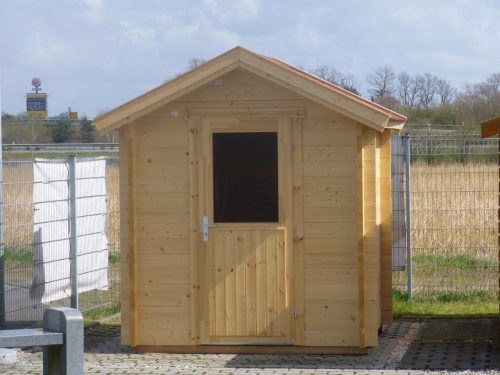 44mm Gartenhaus WILSUM 2,2 x 2,0m mit Boden und Isolierverglasung