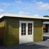 Gartenhaus MARCEL - 4,18 x 3,48m mit Schleppdach und Boden