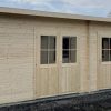Gartenhaus VERONA 5,00 x 3,00m mit 2 Räumen inkl. Fußboden und Isolierverglasung