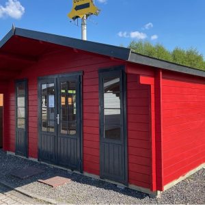 44mm Gartenhaus DIVA 5,00 x 4,50m 