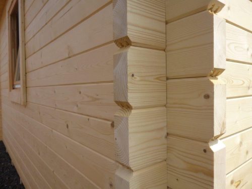 Gartenhaus VIKTORIA - 3,8 x 3,8m mit Boden