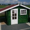 Gartenhaus RIMINI - 3,00 x 3,50m plus 1,20x3,50m Schleppdach