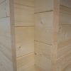 Gartenhaus NORA - 3,78 x 3,78m + 1,30m-Terrasse mit Boden