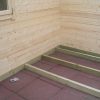 Gartenhaus NORA - 3,78 x 3,78m + 1,30m-Terrasse mit Boden