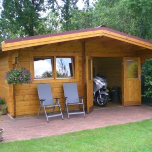 Gartenhaus JULIAN 55 - 5,0 x 5,0m 