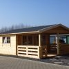 Gartenhaus HUGO 55 - 5,0 x 5,0m + 3m-Veranda