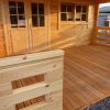 Gartenhaus HUGO 55 - 5,0 x 5,0m + 3m-Veranda