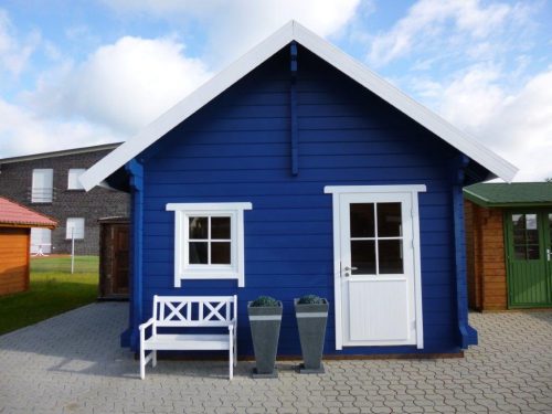 Wochenendhaus, Ferienhaus, Blockhaus mit 2 Räumen und Schlafboden SAMANTHA – Bild 2