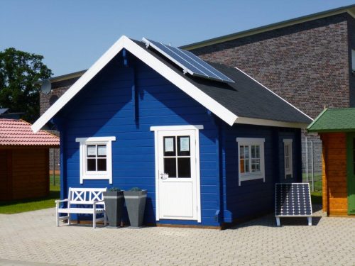 Wochenendhaus, Ferienhaus, Blockhaus mit 2 Räumen und Schlafboden SAMANTHA – Bild 5
