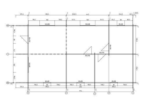 Wochenendhaus, Ferienhaus, Blockhaus MAXIMA 70mm-Wandstärke mit 4 Räumen – Bild 4