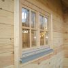 Blockhaus ZWIESEL 90mm-Wandstärke mit Terrasse und Balkon – Bild 3