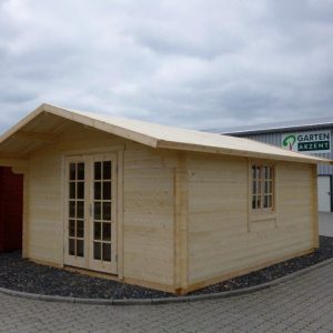 Gartenhaus CHRISTEL - 4,00 x 5,00m mit Boden 