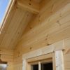 Blockhaus TWIST 4,0 x 6,0m mit 2 Räumen und Schlafboden