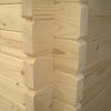 45mm Gartenhaus VIKTORIA 3,80 x 3,80m mit 28mm-Fußboden, Doppel-, Isolierverglasung, 1,50m-Vordach – Bild 5