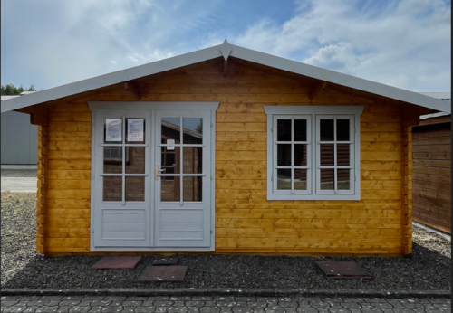 45mm Gartenhaus DAVID 5,00 x 4,00m. Mit Doppel-, Isolierverglasung. Ohne Fussboden. – Bild 11