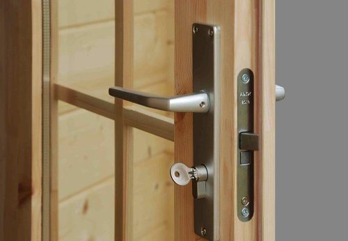 Holztür Tür Einzeltür mit Doppel-, Isolierglas