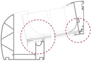 Alu-Terrassenüberdachung