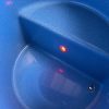 Tauchbecken Bottich Cold Plunge ColdTub Ø 100 cm aus Thermoholz mit Treppe, Thermodeckel, LED und Einsatz aus GFK-Fiberglass in Farbton blue granite – Bild 10