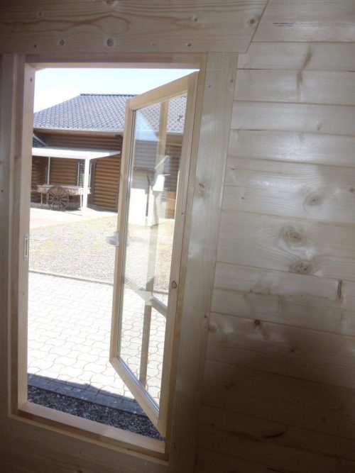 45mm Gartenhaus AHAUS 2,60 x 4,00m mit 28mm-Fußboden und Doppel-, Isolierverglasung – Bild 6