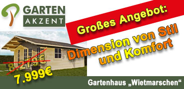 Willkommen im Paradies – Ihr neues Gartenhaus „Wietmarschen“ erwartet Sie!