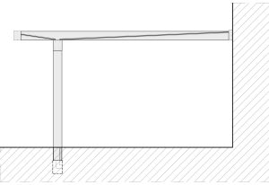 Alu-Terrassenüberdachung